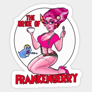 The Bride of Frankenberry Sticker